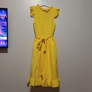 Atelier Delphine yellow dress new with tags, S